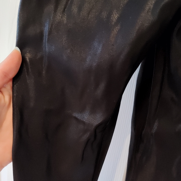 Spanx maternity faux leather leggings - Picture 5 of 5